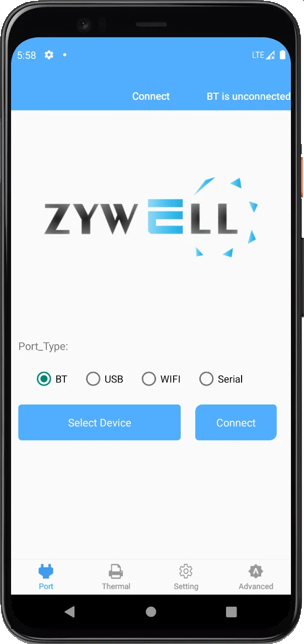 ZywellPrinter | Indus Appstore | Screenshot