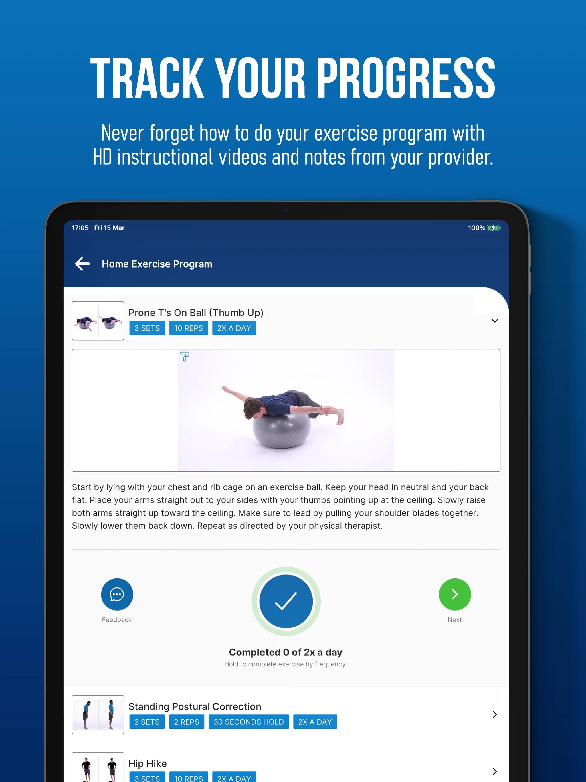 Tailor-Made Physical Therapy | Indus Appstore | Screenshot