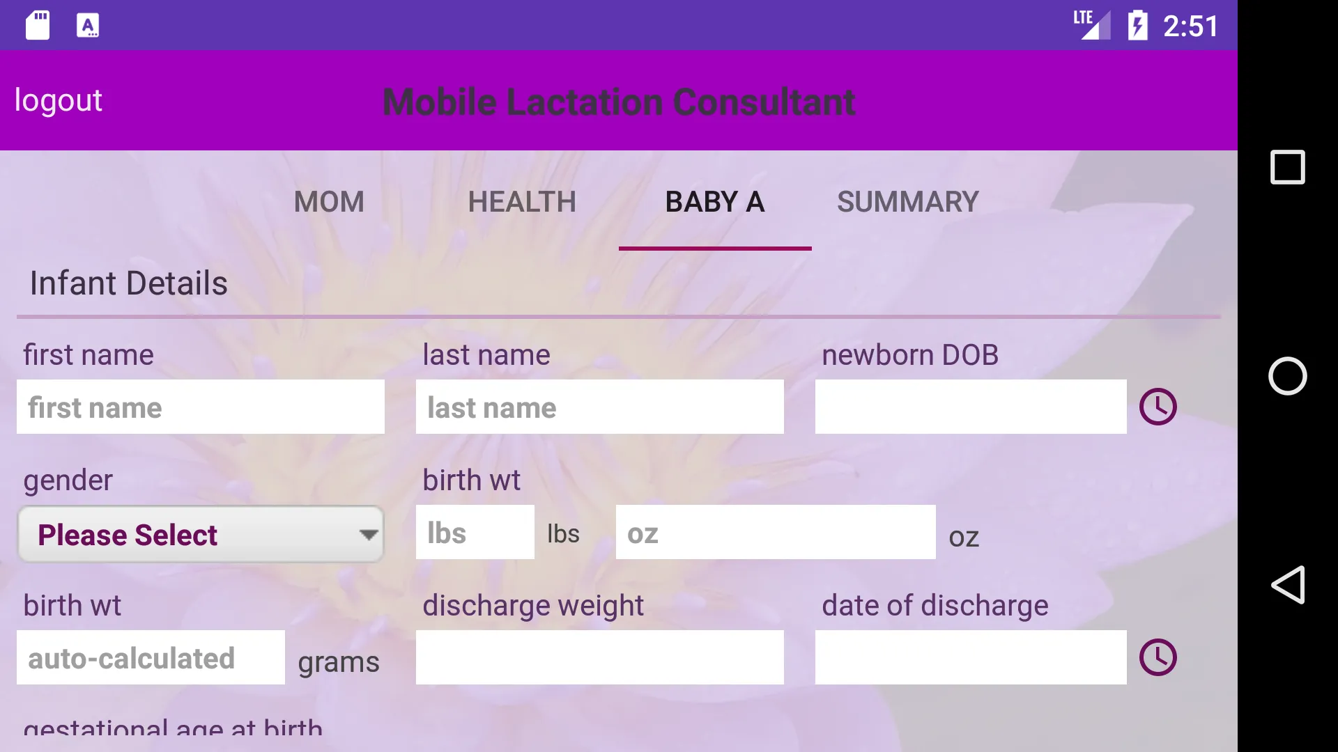 Mobile Lactation Consultant Cl | Indus Appstore | Screenshot