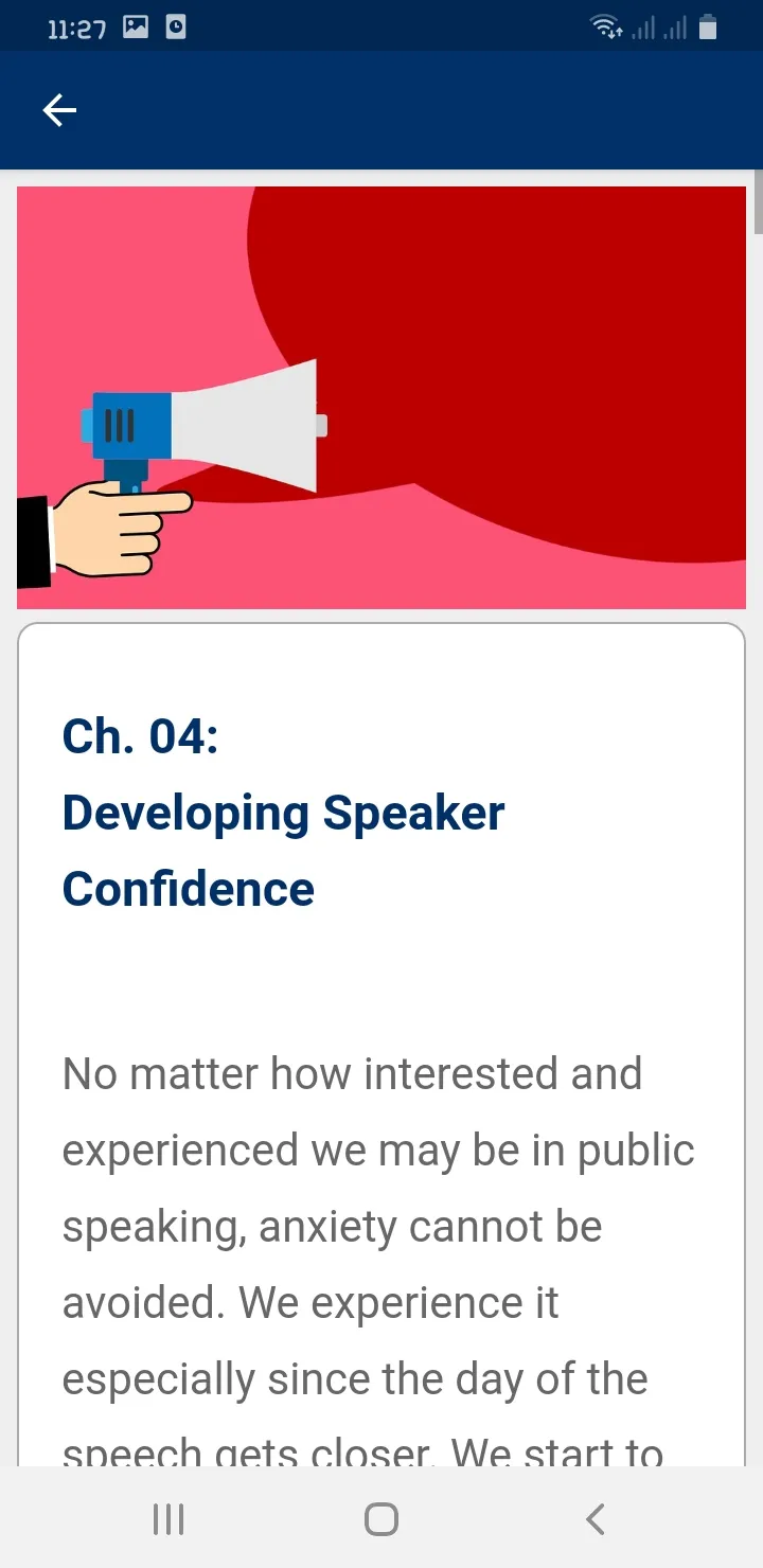 Advanced Public Speaking | Indus Appstore | Screenshot