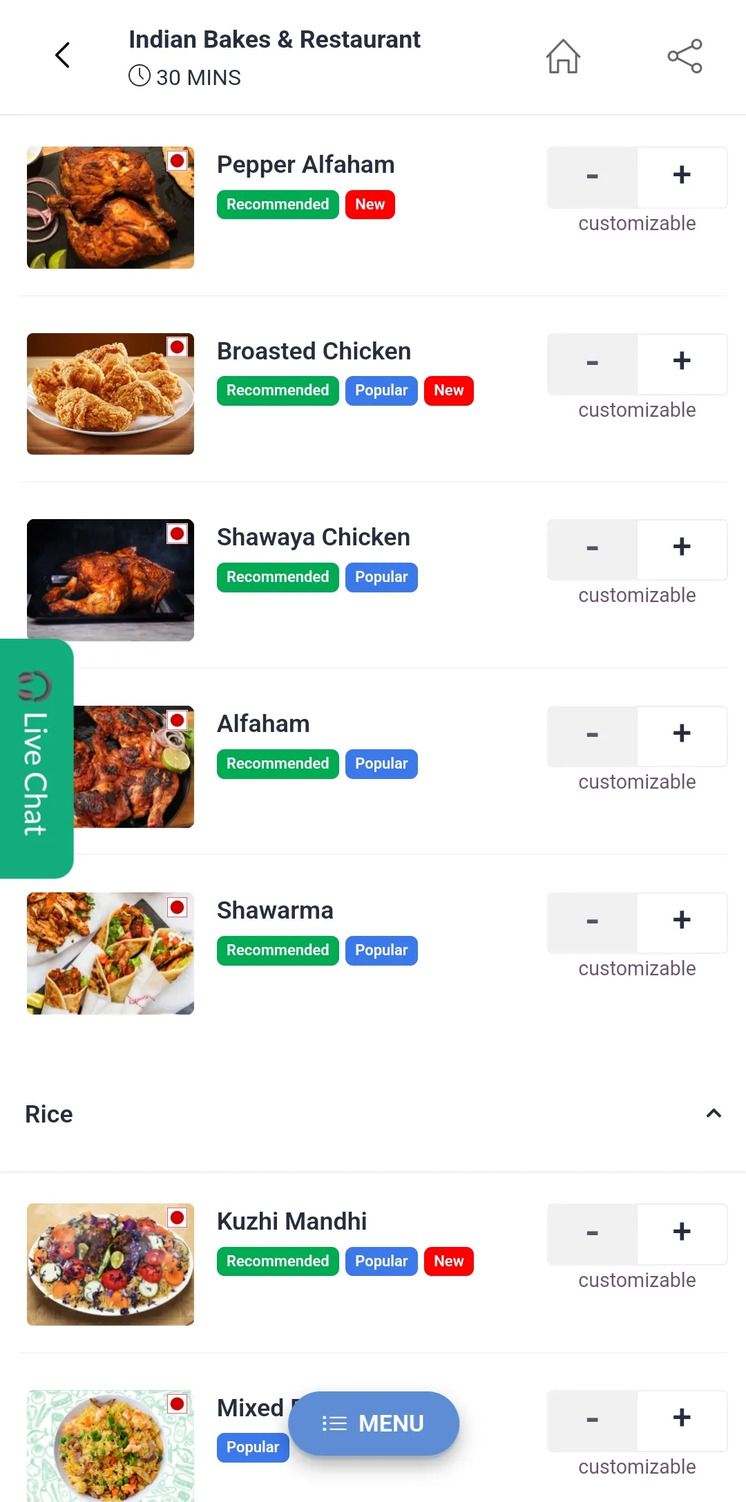 Eastfud - Online Food Delivery | Indus Appstore | Screenshot