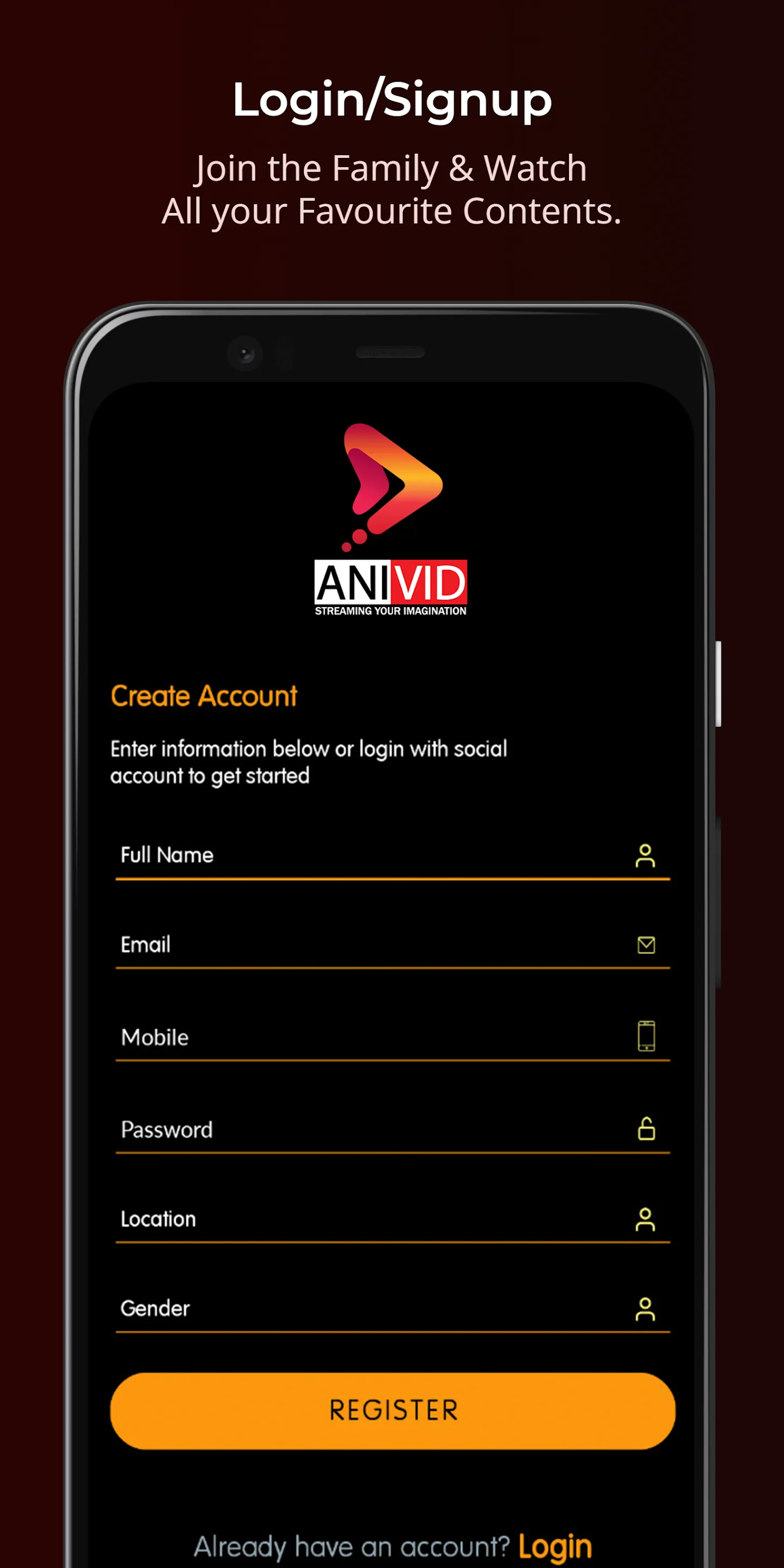 Anivid-Streaming Entertainment | Indus Appstore | Screenshot