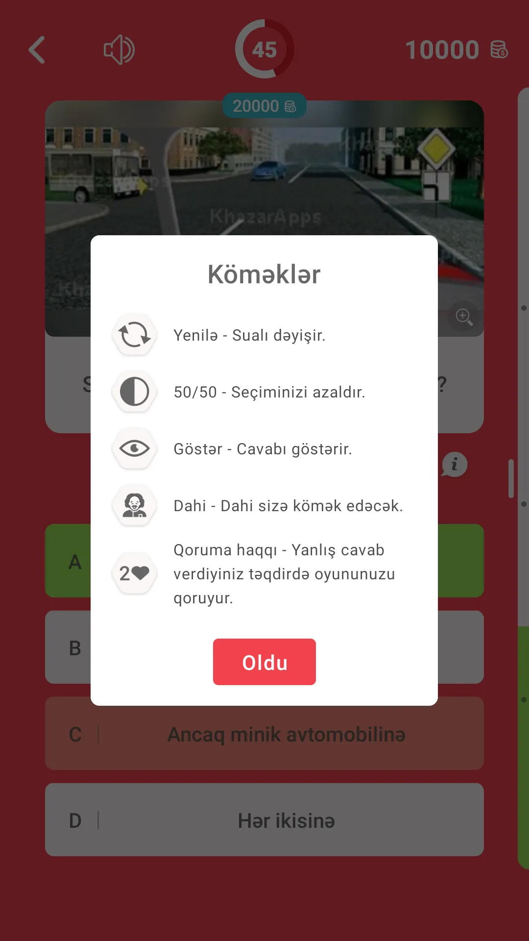 Sürücü Milyonçu 2023: İmtahan | Indus Appstore | Screenshot