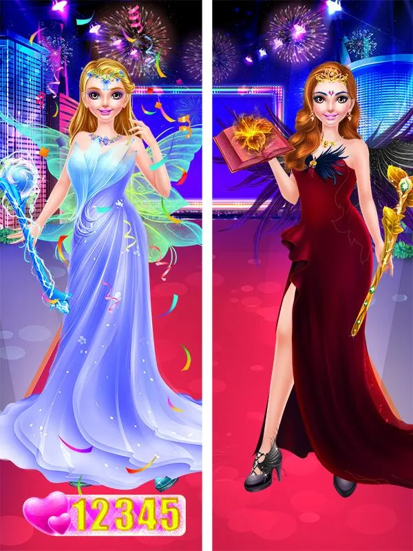 Fairy Dress Up VS Witch Makeup | Indus Appstore | Screenshot