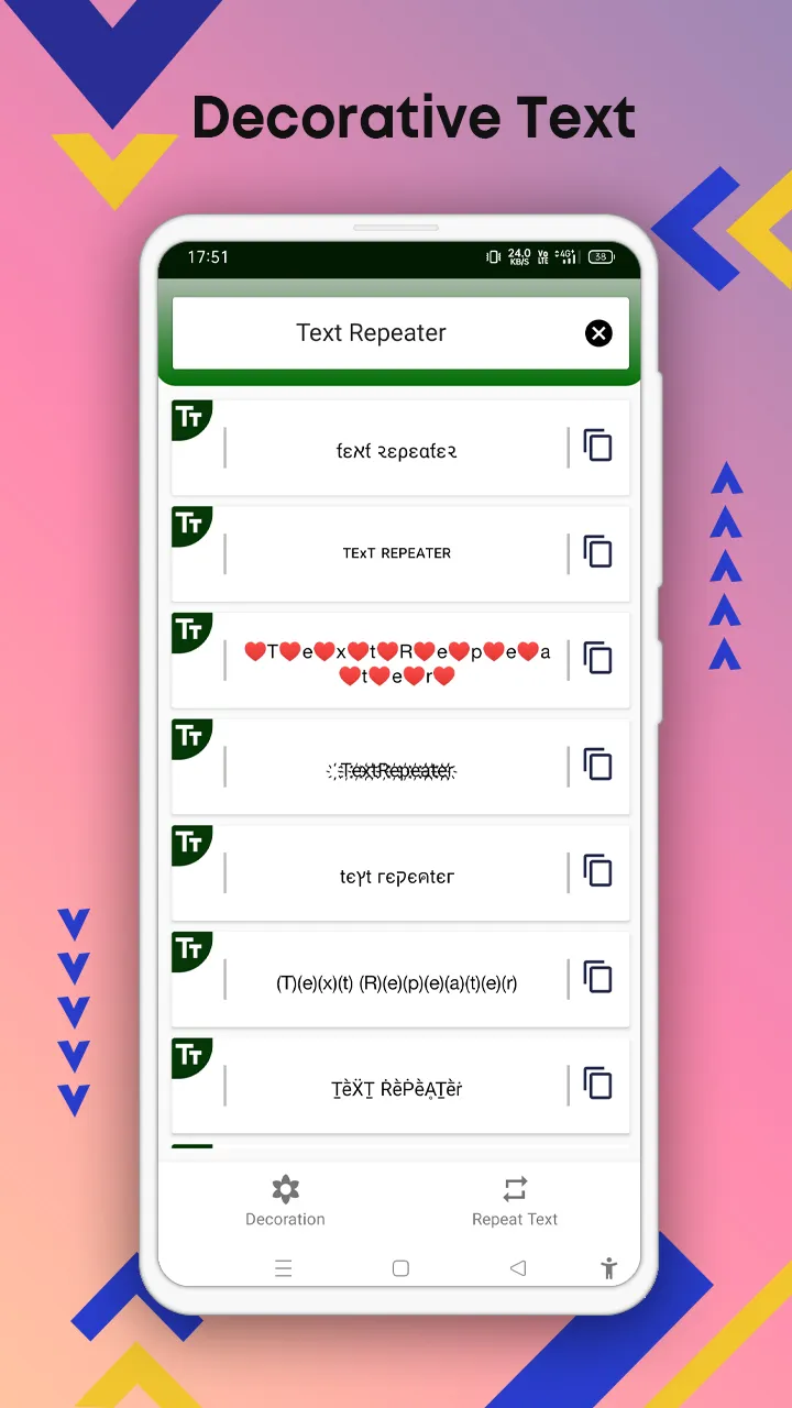 Text Repeater: Repeat Text 10K | Indus Appstore | Screenshot