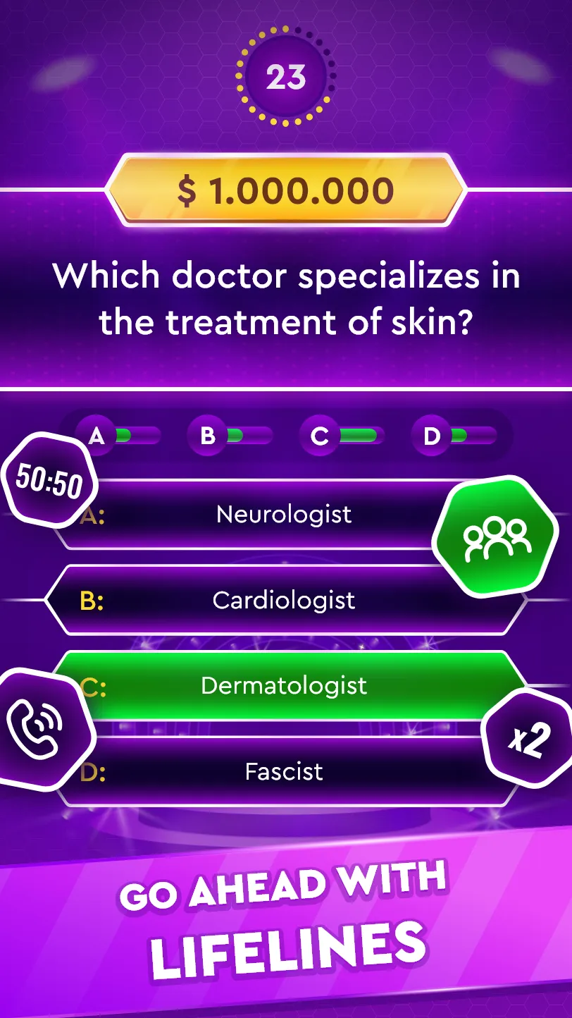 Trivia Game: Millionaire Quiz | Indus Appstore | Screenshot