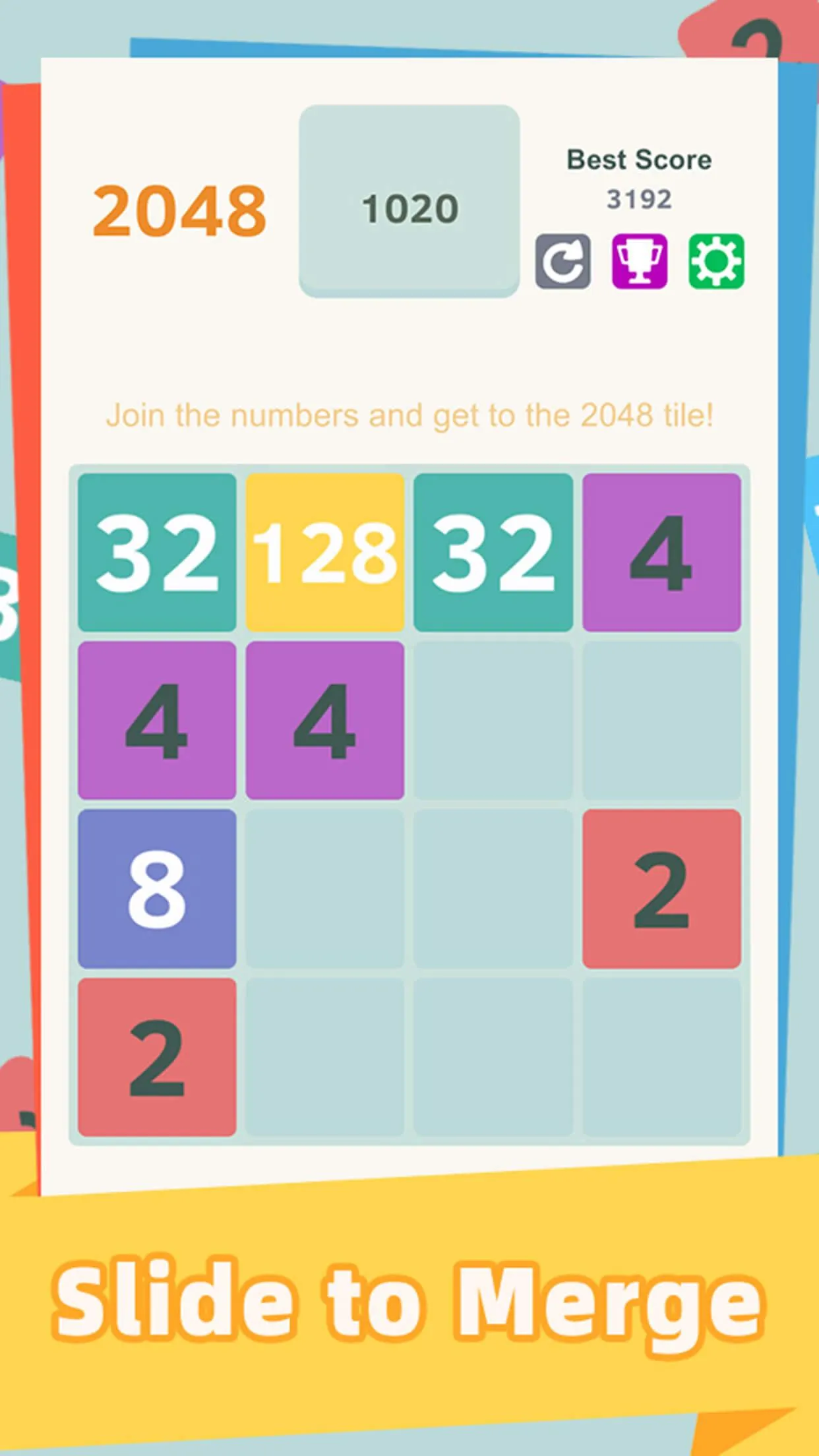 2048 - worldwide poplar game | Indus Appstore | Screenshot