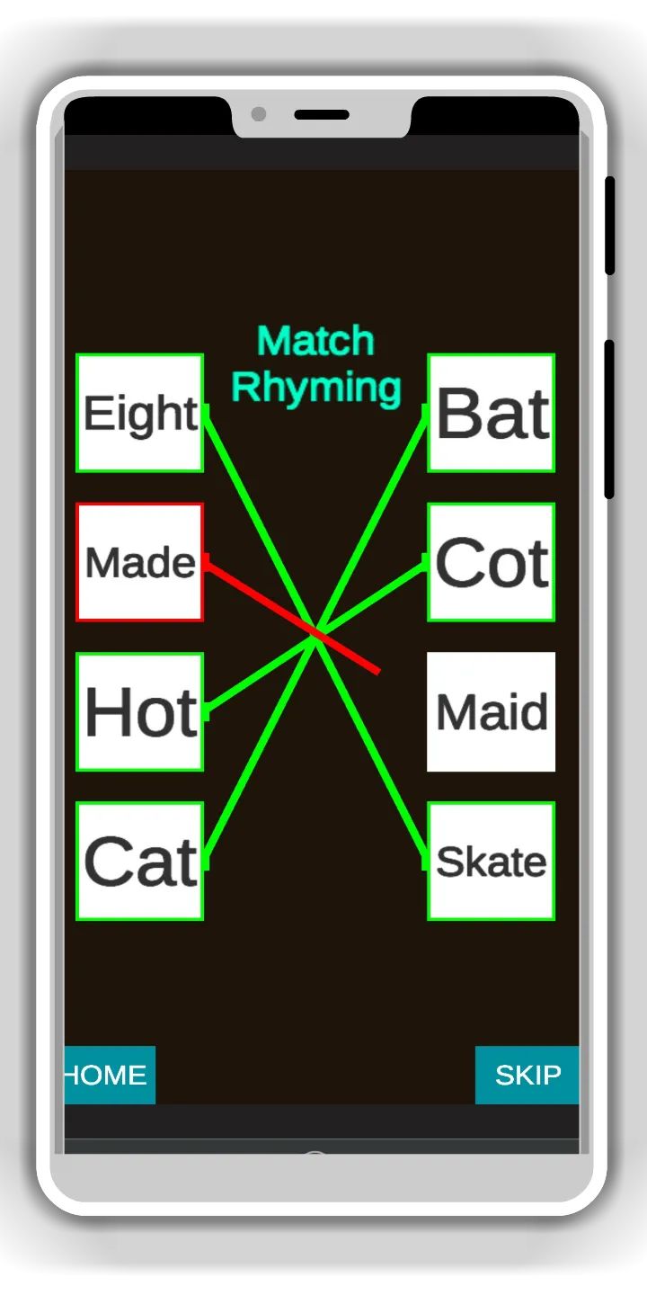 Match rhyming words | Indus Appstore | Screenshot