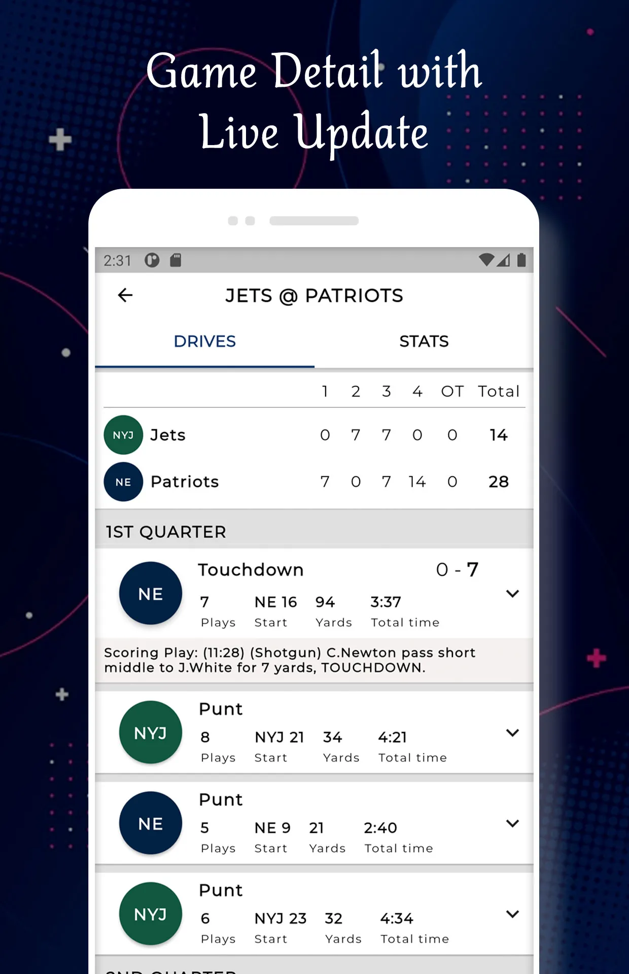 NewYork - Football Live Score | Indus Appstore | Screenshot