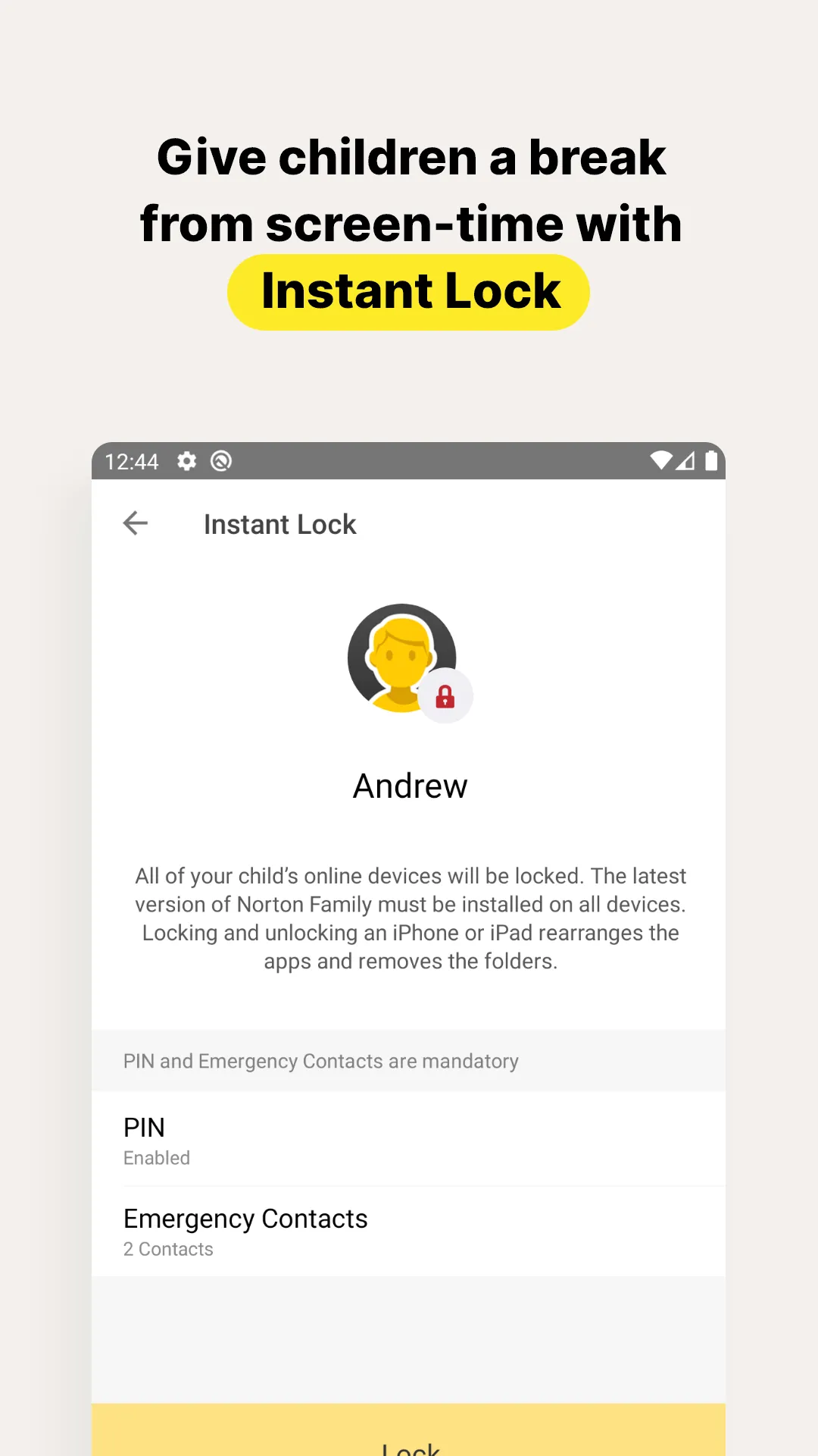 Norton Family Parental Control | Indus Appstore | Screenshot