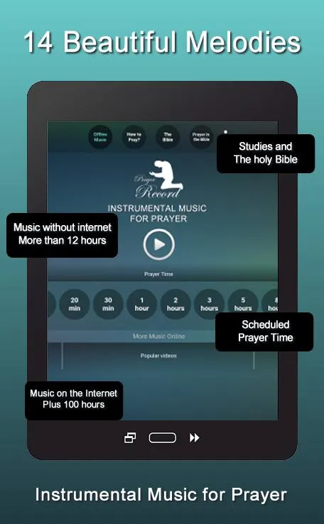 Music to pray | Indus Appstore | Screenshot