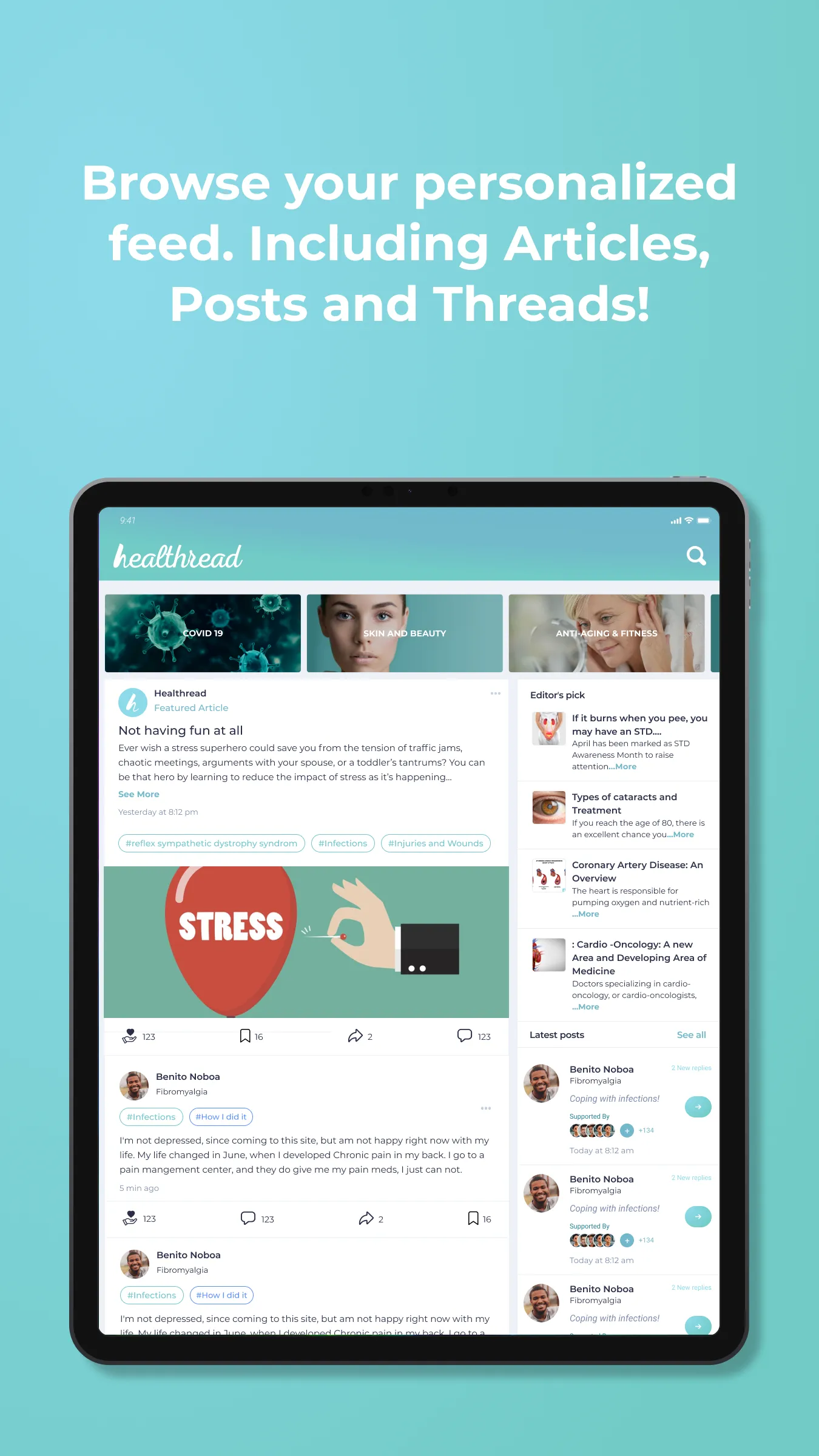 Healthread | Indus Appstore | Screenshot