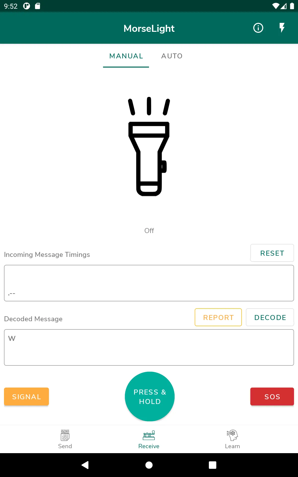 MorseLight - Learn Morse Code  | Indus Appstore | Screenshot