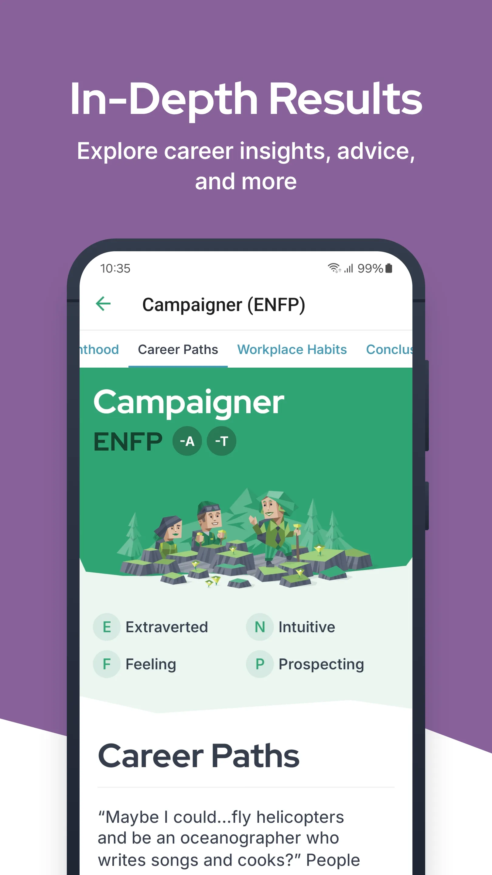 16Personalities | Indus Appstore | Screenshot