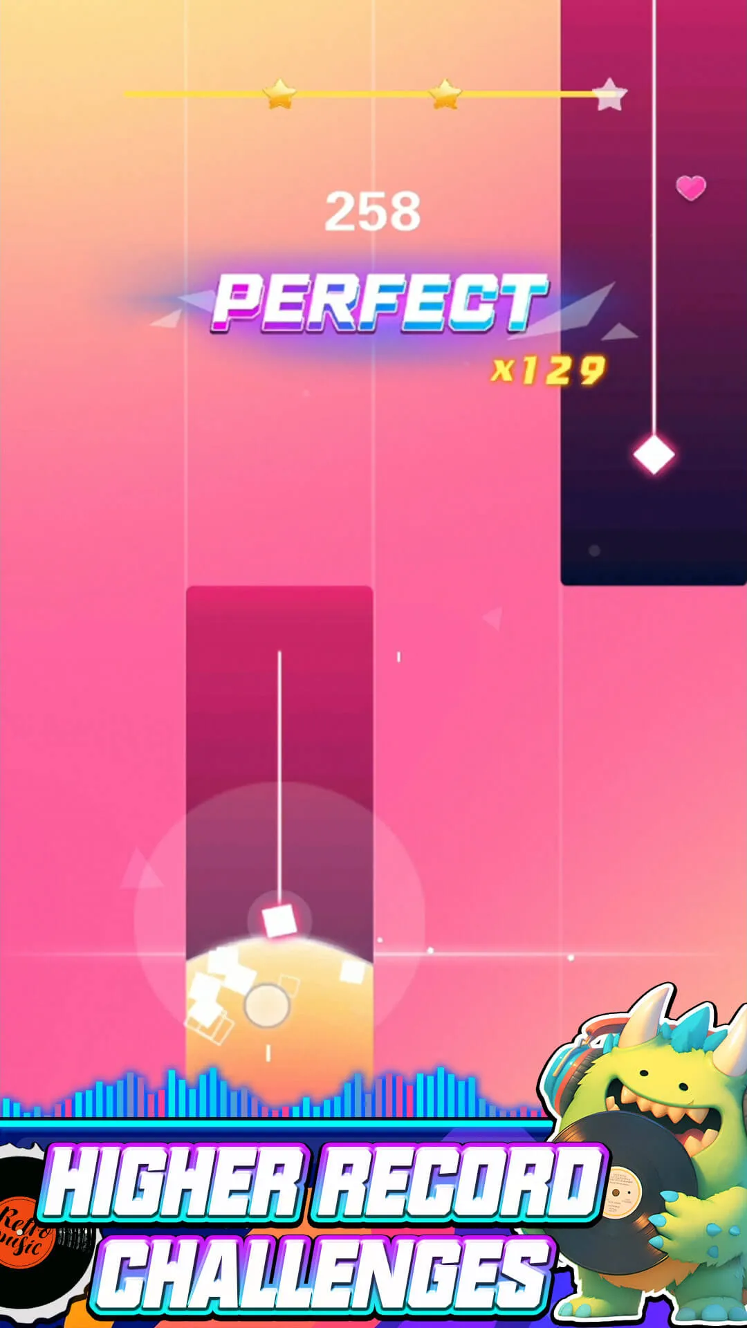 Beat Notes Cyber Music Game | Indus Appstore | Screenshot