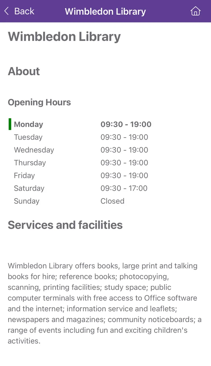 Merton Libraries | Indus Appstore | Screenshot