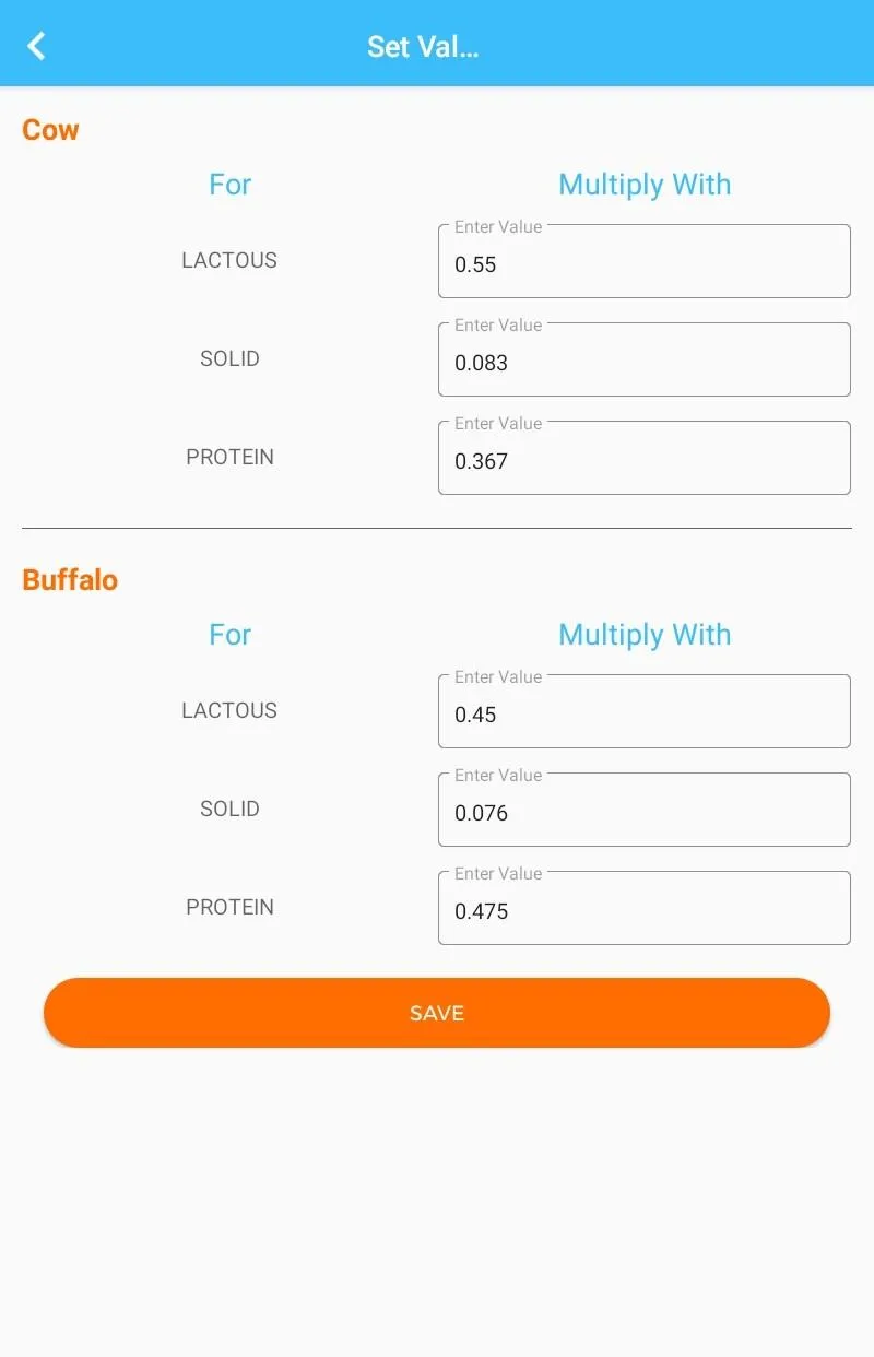 KSC SNF,CLR & LSP Calculator | Indus Appstore | Screenshot