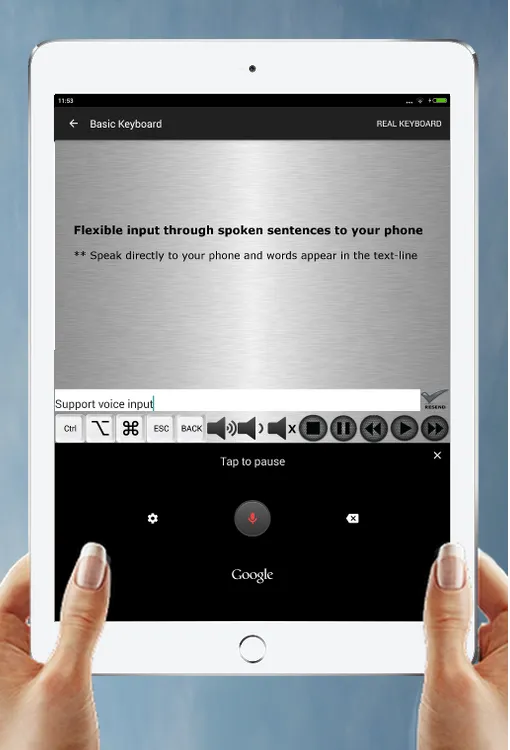 iWritingPad Keyboard Mouse for | Indus Appstore | Screenshot