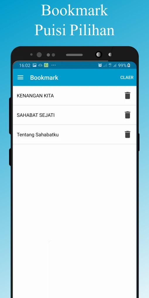 Puisi Untuk Sahabat | Indus Appstore | Screenshot