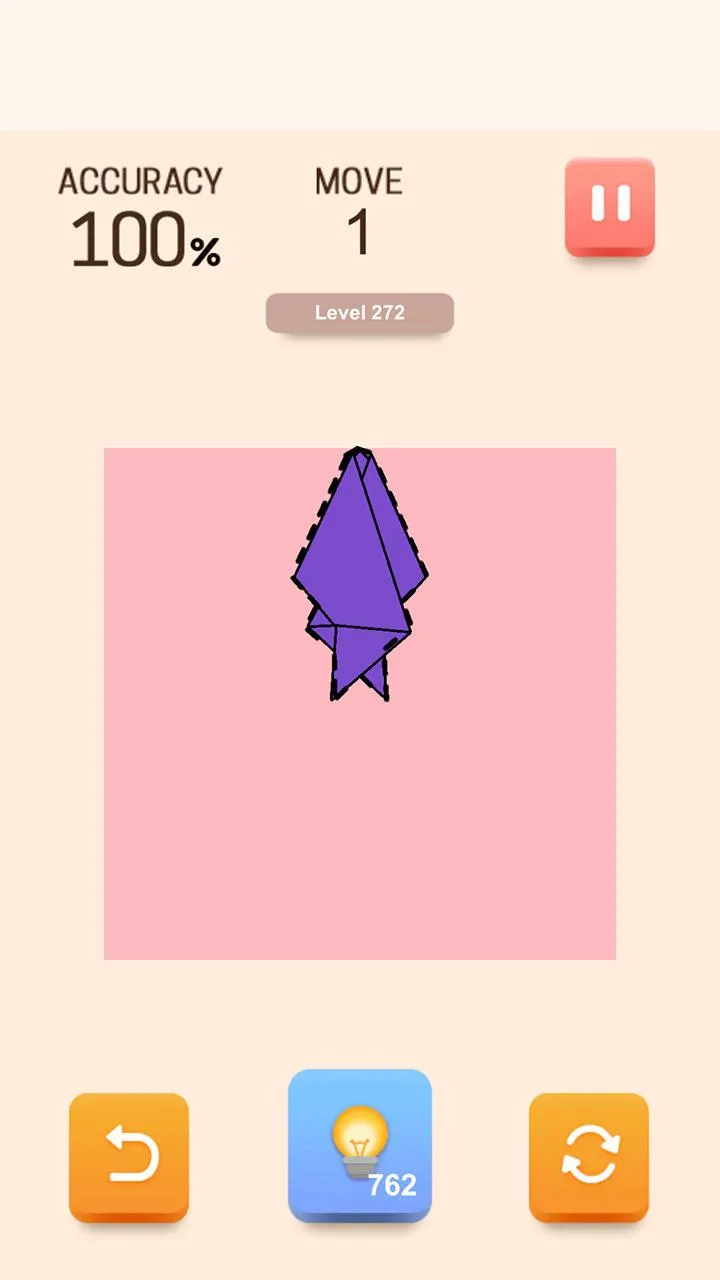 Paper Folding Puzzle | Indus Appstore | Screenshot