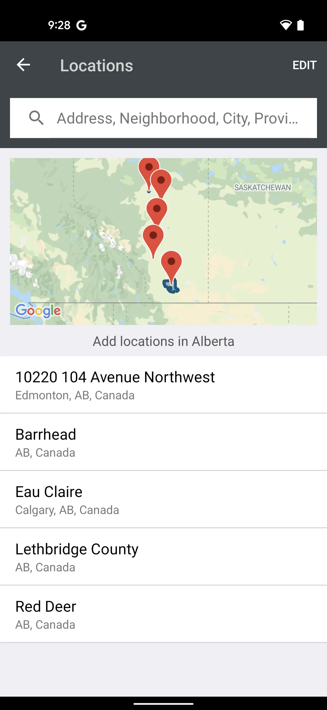 Alberta Emergency Alert | Indus Appstore | Screenshot