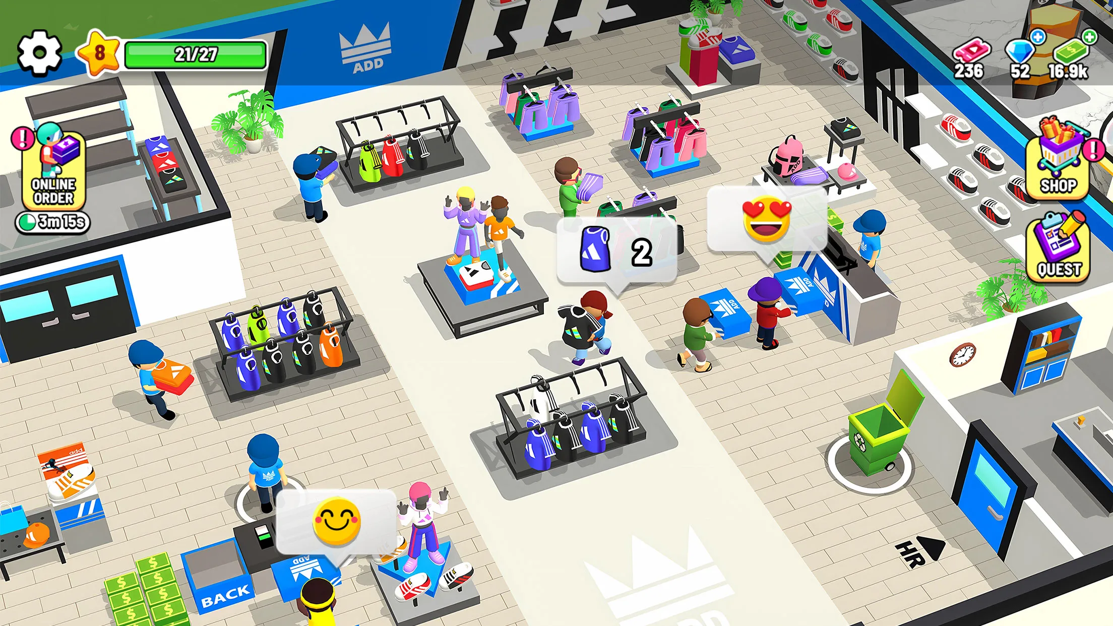 My Perfect Outlet: Mall Tycoon | Indus Appstore | Screenshot