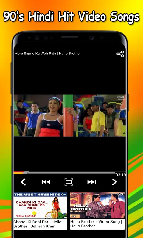 90s Hindi Video Songs HD | Indus Appstore | Screenshot