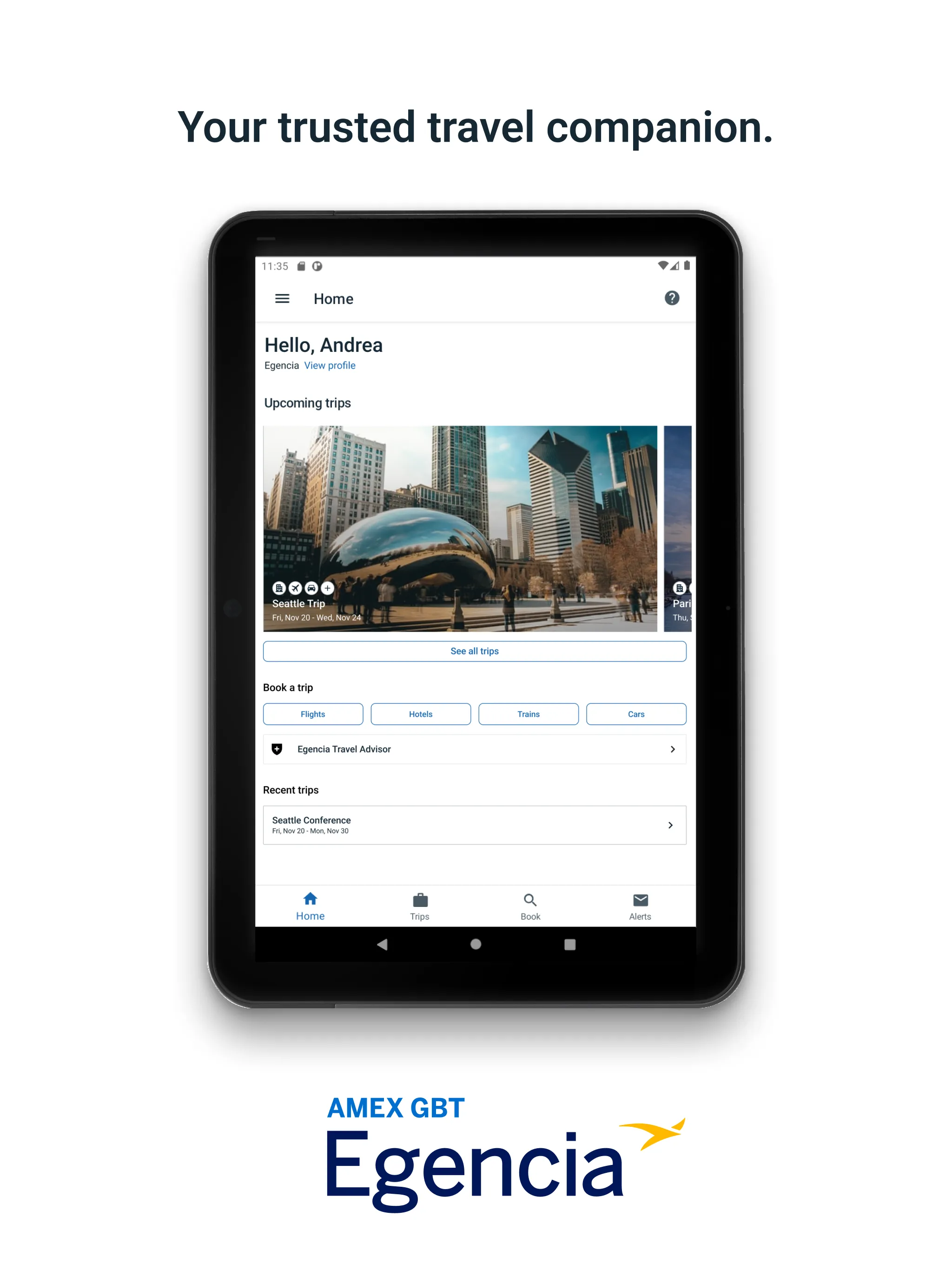 Egencia | Indus Appstore | Screenshot