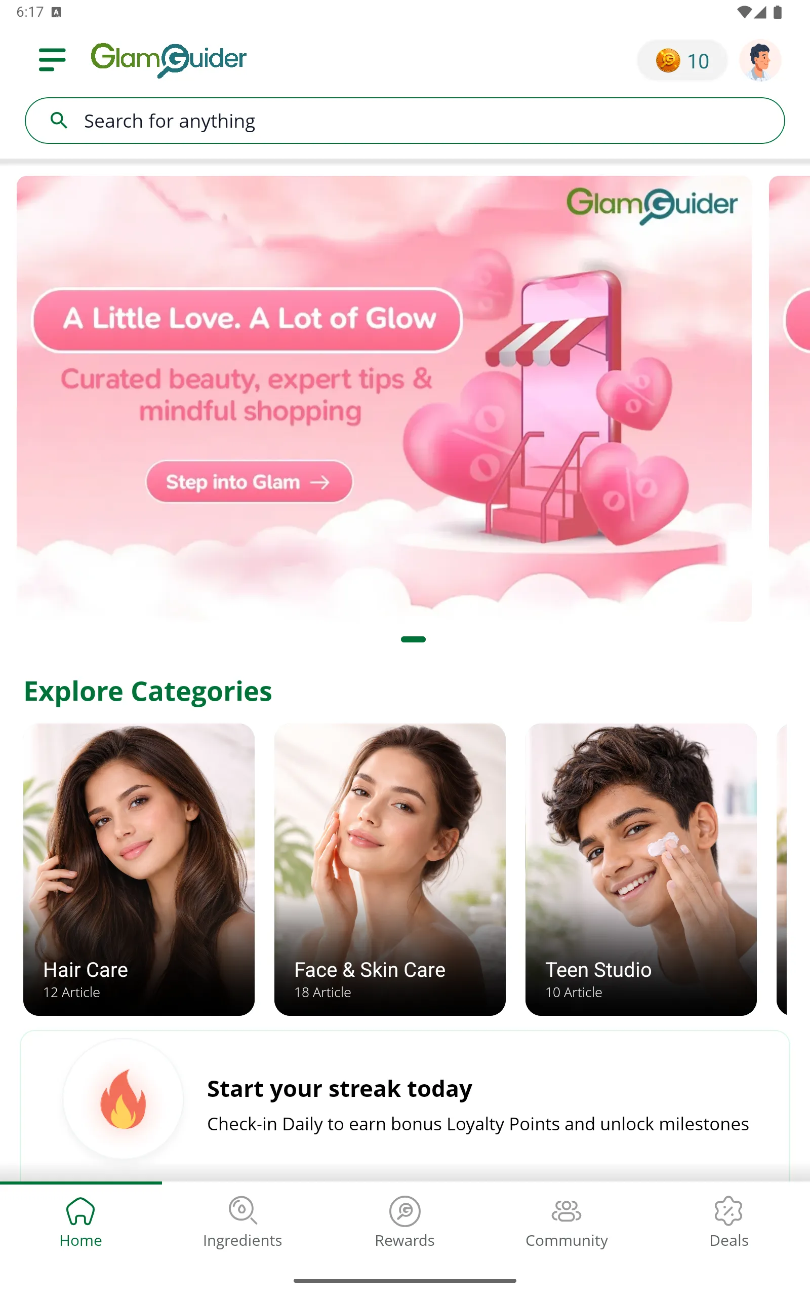 GlamGuider: Decode Beauty | Indus Appstore | Screenshot