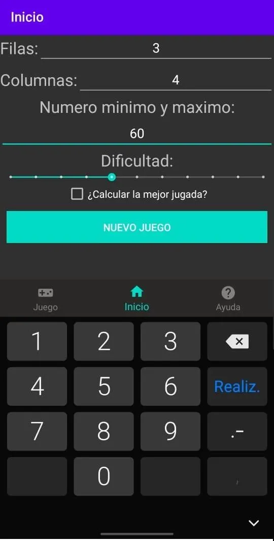 Tablero Numerico | Indus Appstore | Screenshot