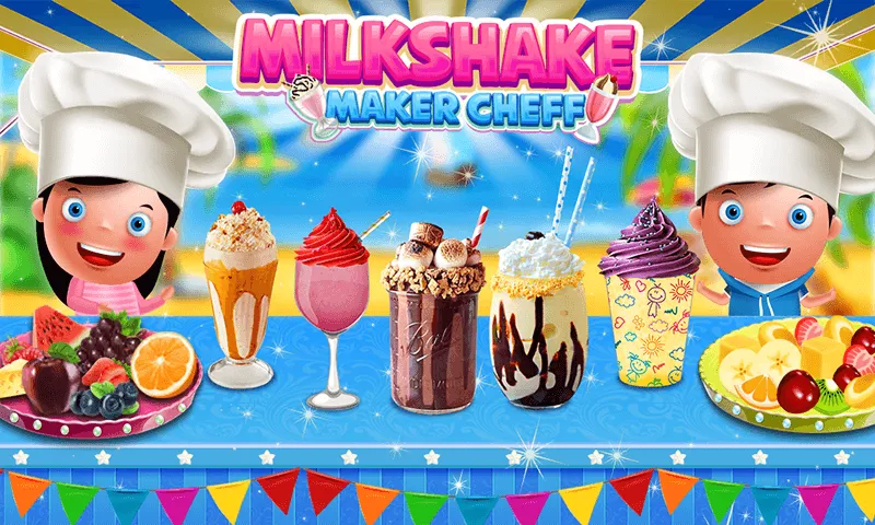 Milkshake Maker Chef Frozen | Indus Appstore | Screenshot