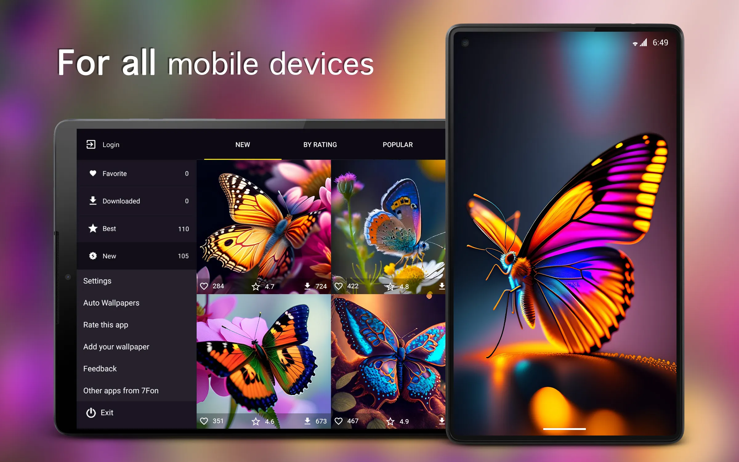 Butterfly Wallpapers 4K | Indus Appstore | Screenshot