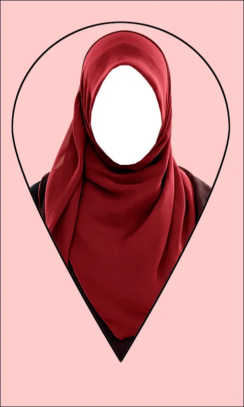 Women Hijab Scarf Photo Suit | Indus Appstore | Screenshot