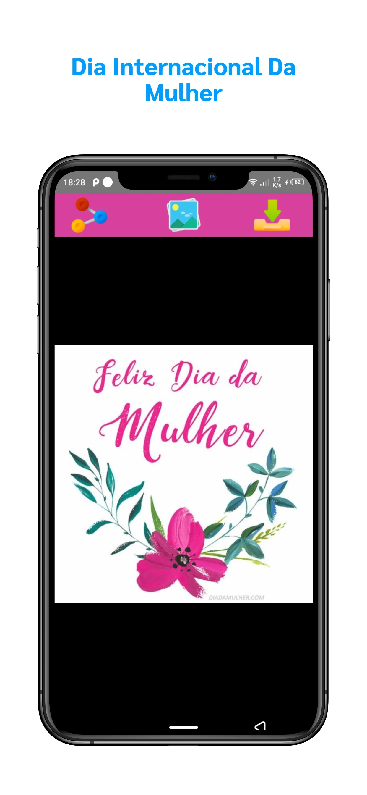 Dia Internacional Da Mulher | Indus Appstore | Screenshot