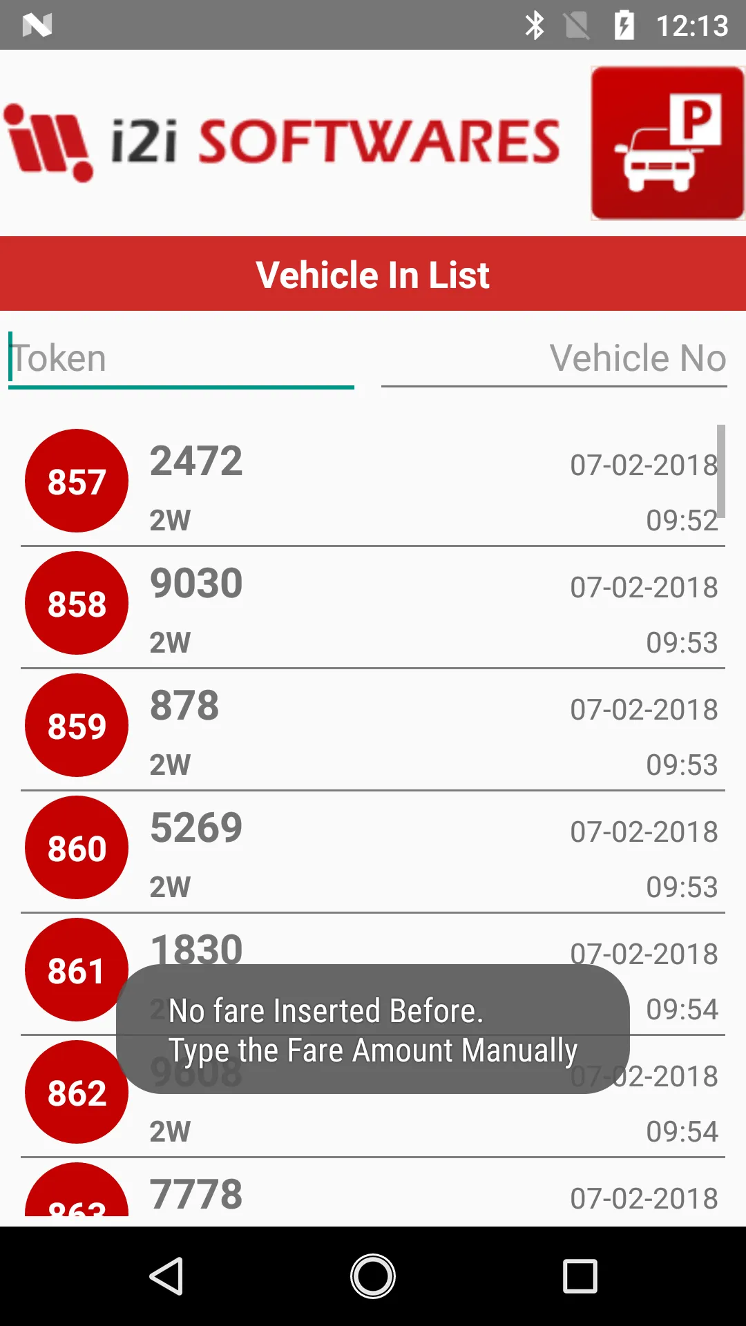 iPAT - Parking Lot Management  | Indus Appstore | Screenshot