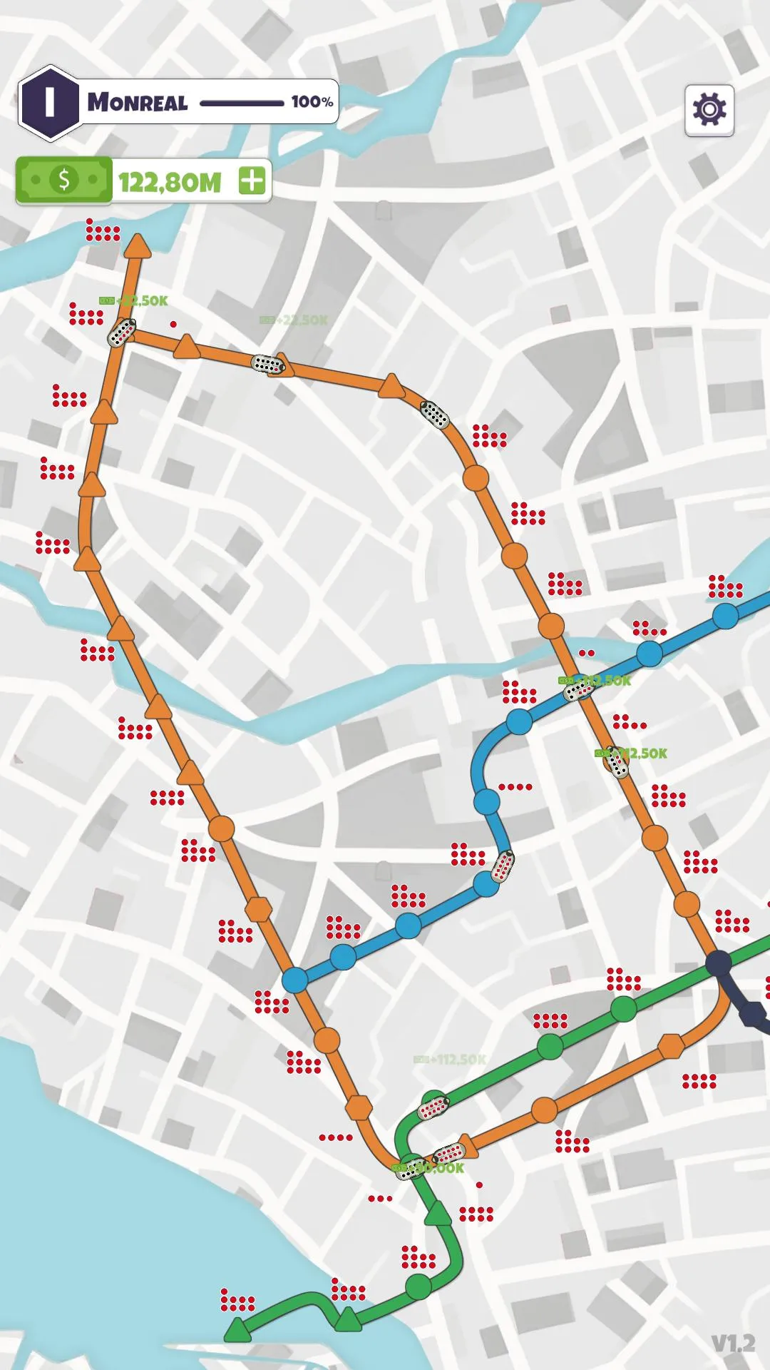 Subway Connect: Idle Metro Map | Indus Appstore | Screenshot