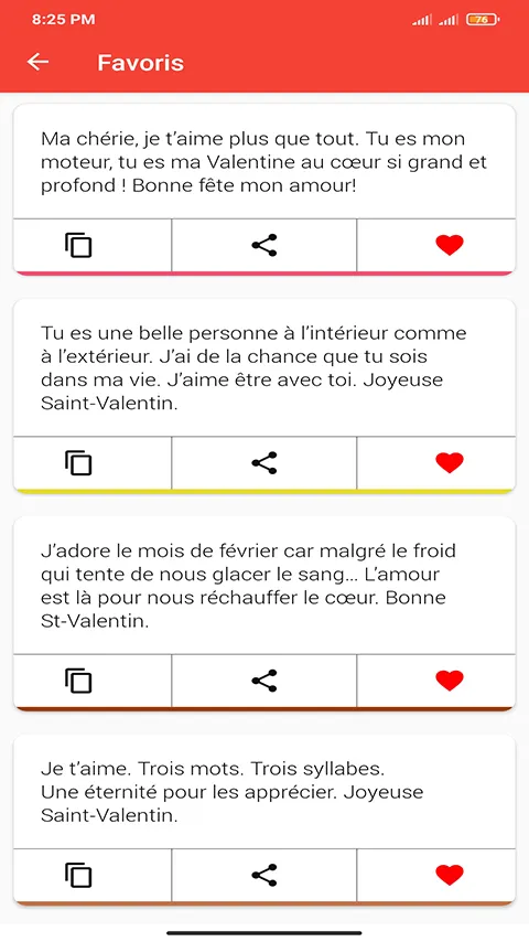 joyeuse saint valentin SMS | Indus Appstore | Screenshot