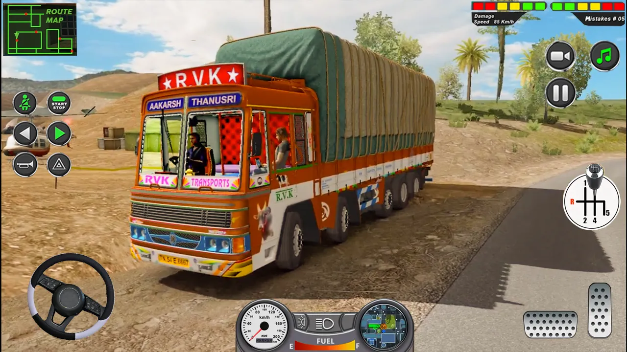 Indian Heavy Truck Delivery 3D | Indus Appstore | Screenshot