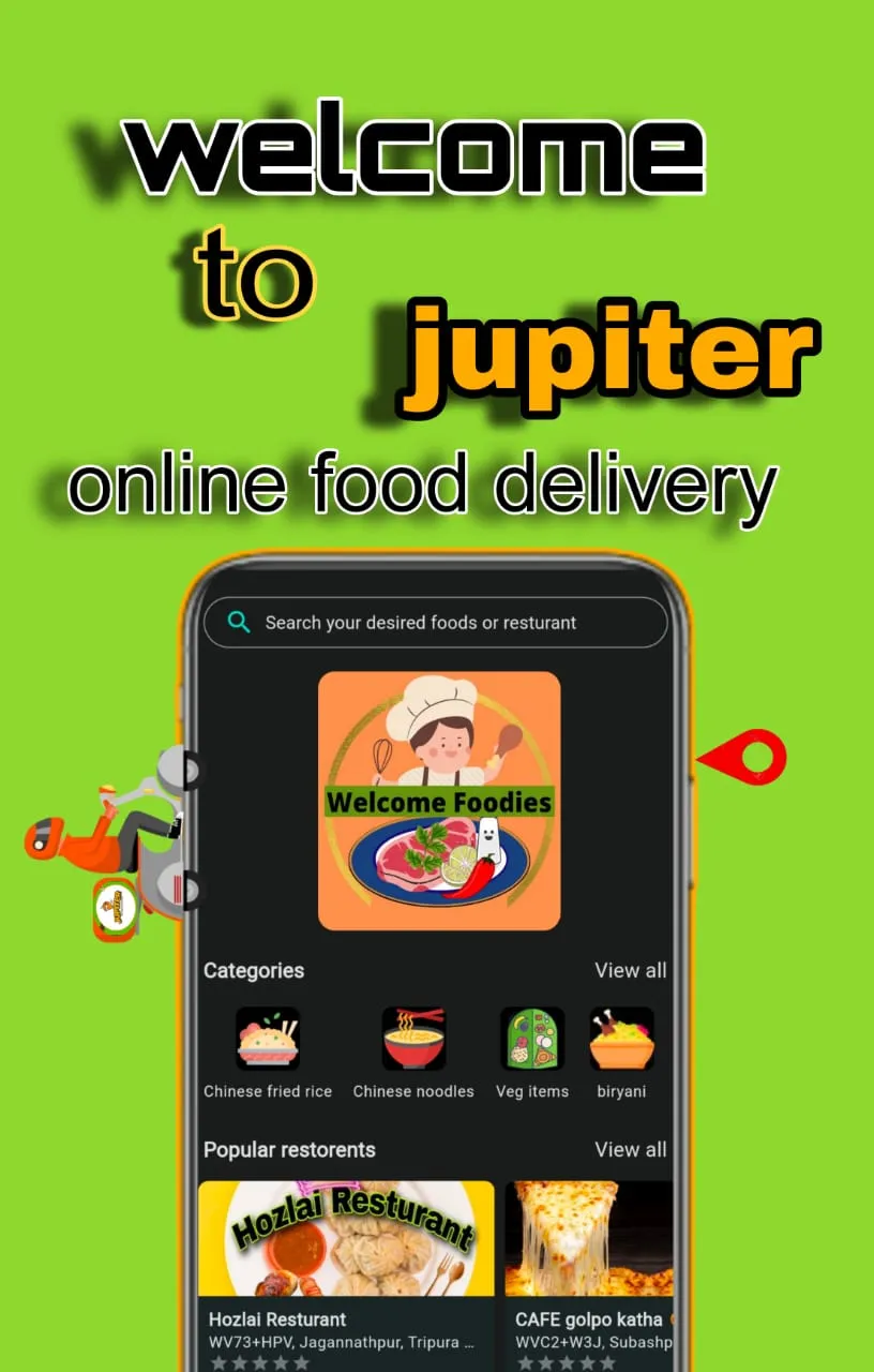 Jupiter - Food Delivery | Indus Appstore | Screenshot