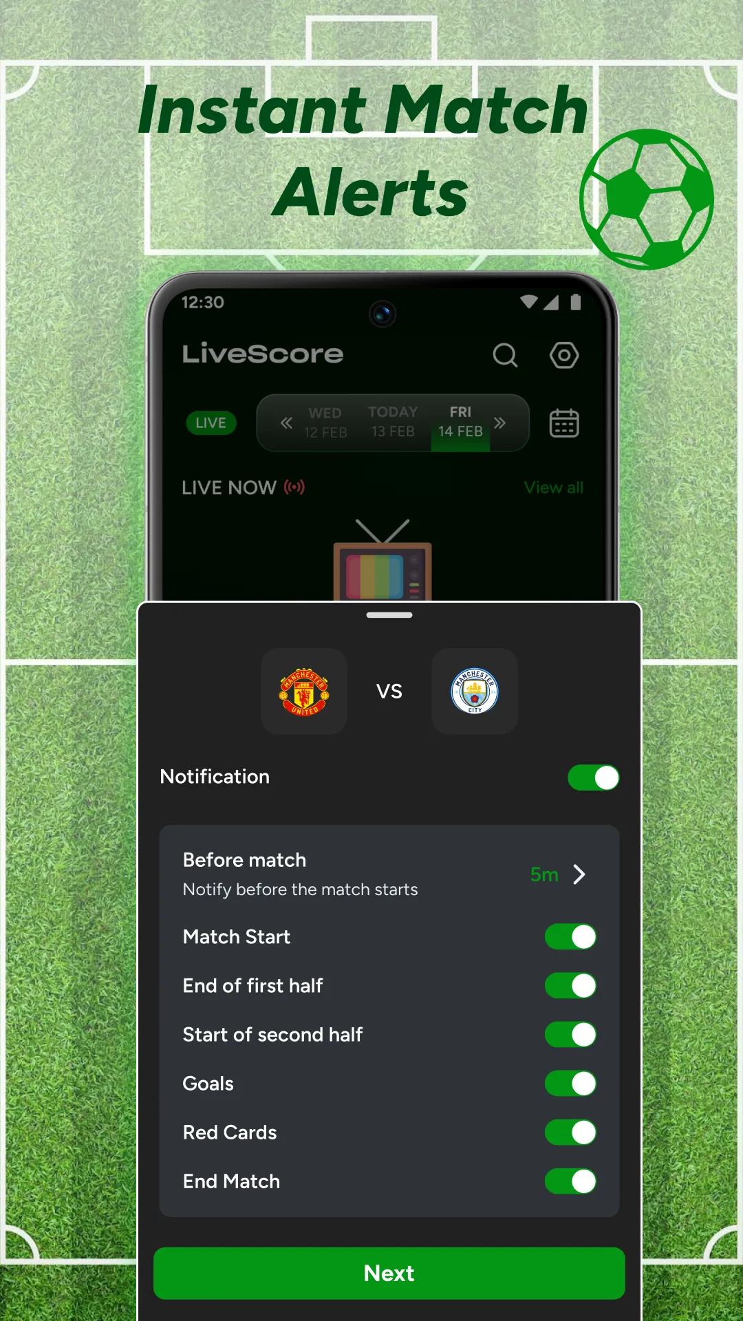 MatchLive: Live Soccer Scores | Indus Appstore | Screenshot