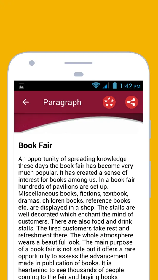 English Paragraph | Indus Appstore | Screenshot