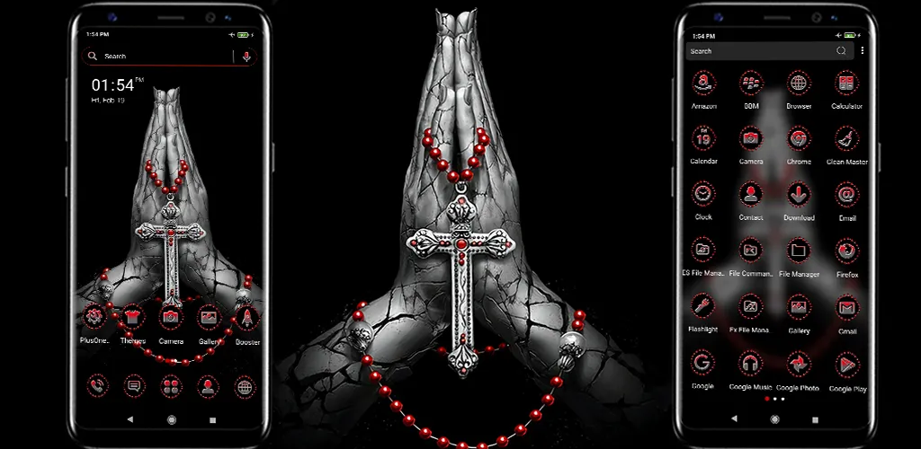 Jesus Cross Launcher Theme | Indus Appstore | Screenshot