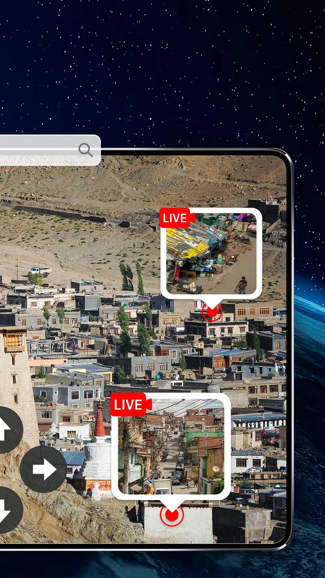 Live Earth Map: Street View 3D | Indus Appstore | Screenshot