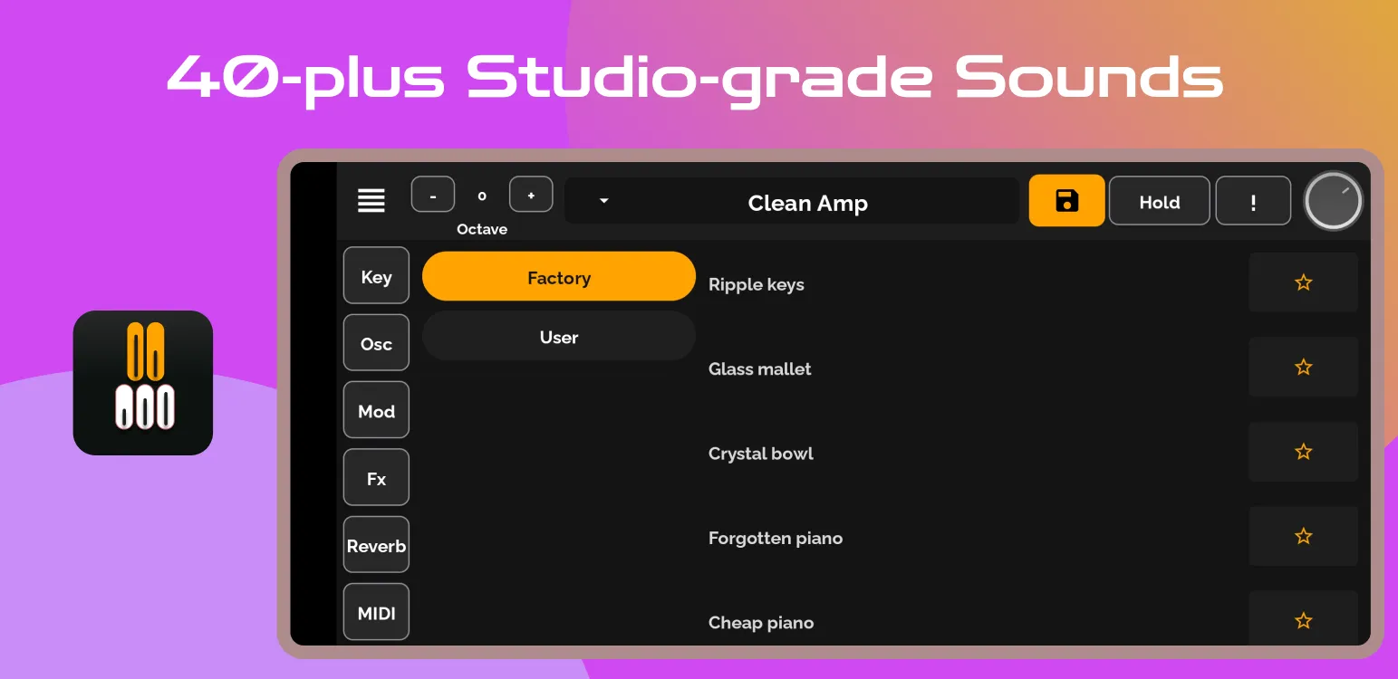 Expressive Piano Synthesizer | Indus Appstore | Screenshot