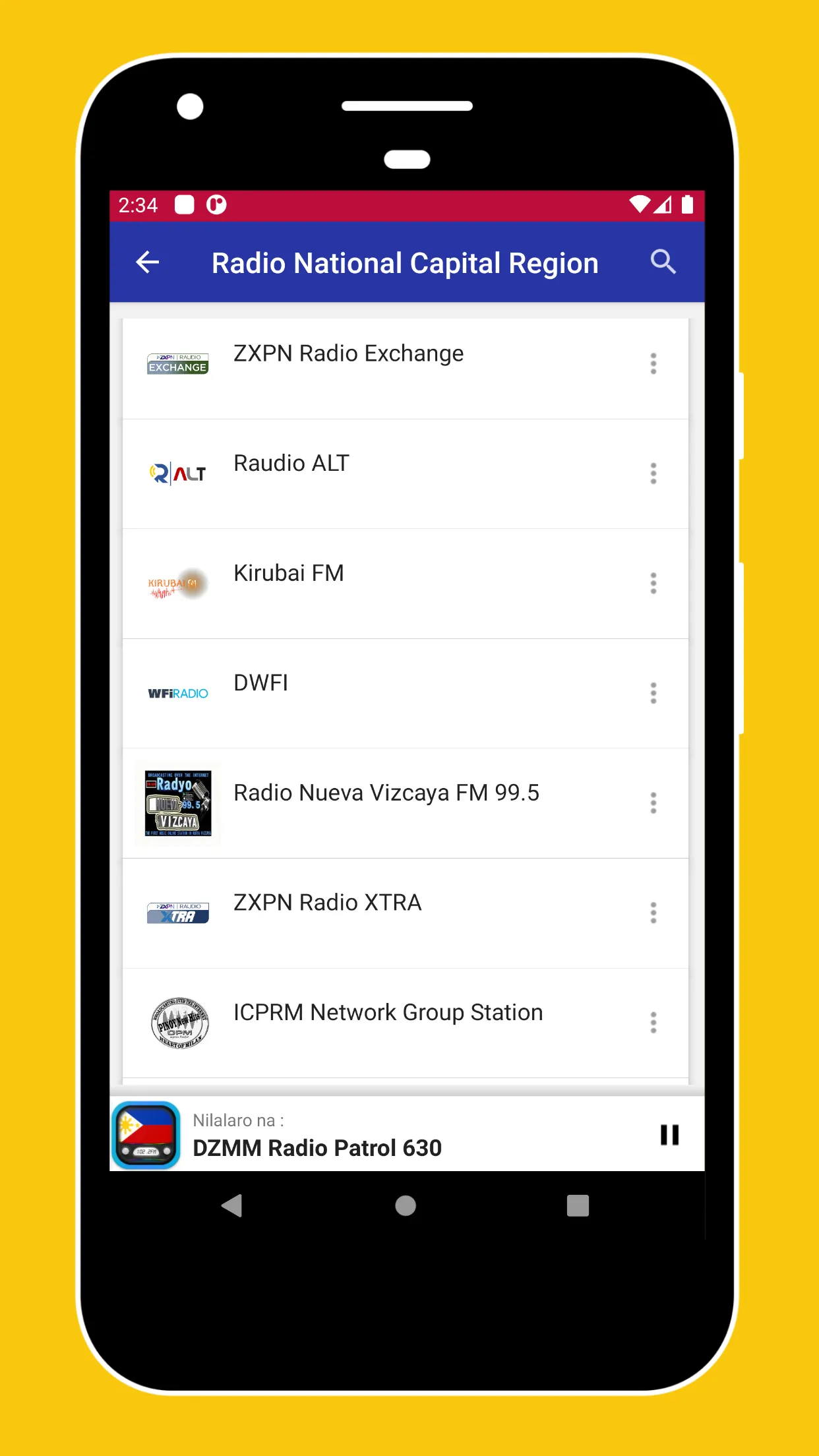 Radio Philippines + Radio Onli | Indus Appstore | Screenshot