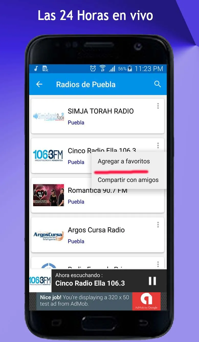 Radios de Puebla | Indus Appstore | Screenshot