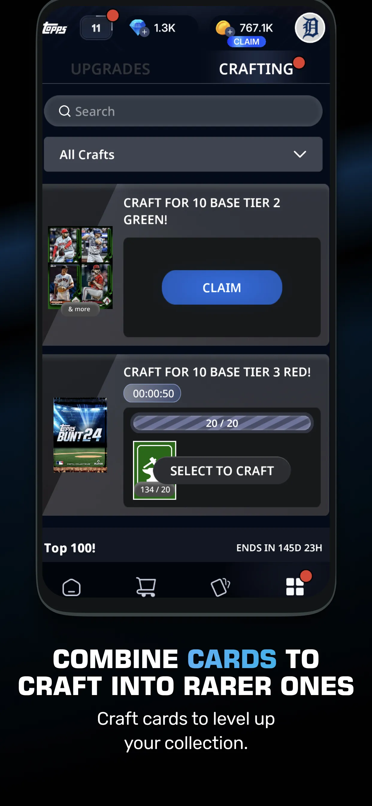 Topps® BUNT® MLB Card Trader | Indus Appstore | Screenshot
