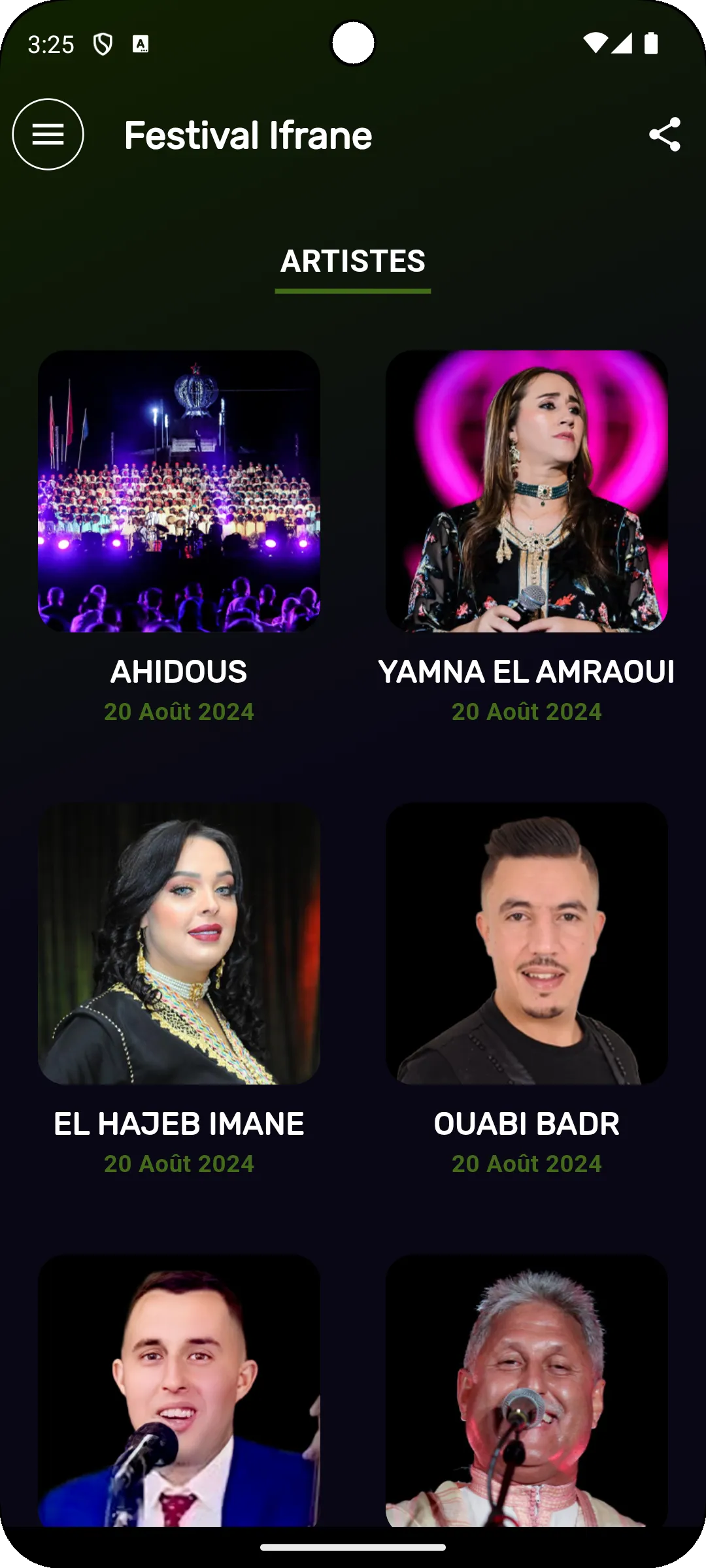 Festival Ifrane 2024 | Indus Appstore | Screenshot