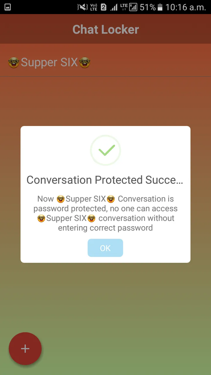 Chat Locker | Indus Appstore | Screenshot