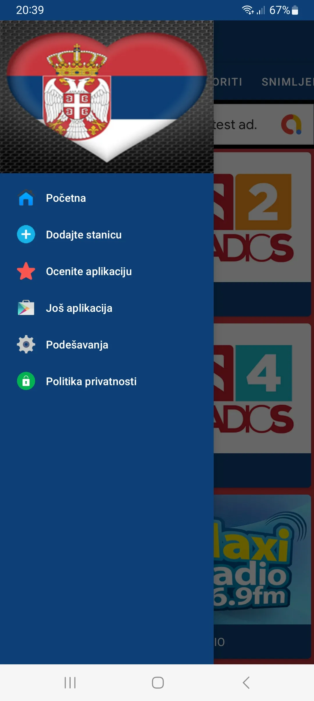 Radio Srbija | Indus Appstore | Screenshot